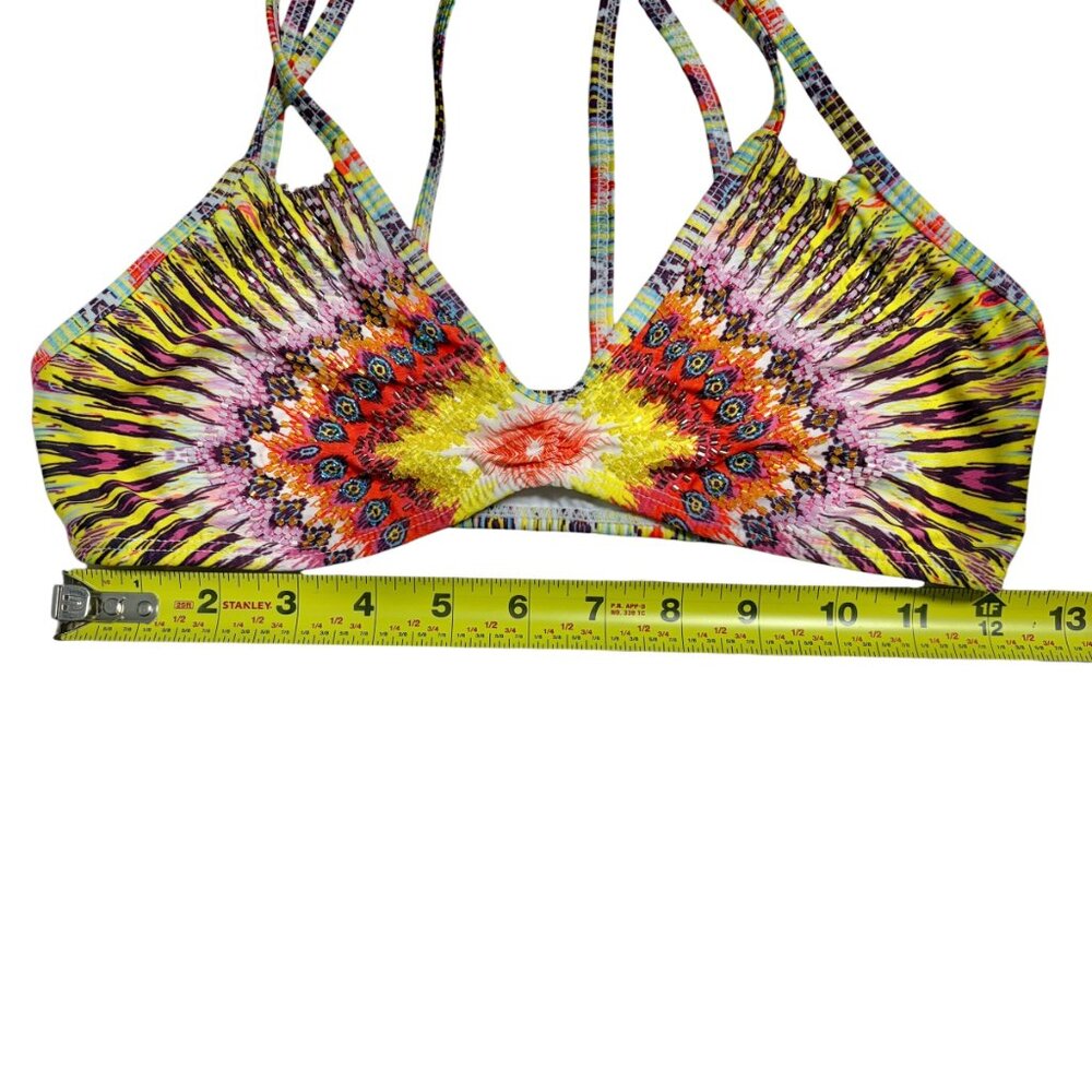 Sunbeam Utopia Beaded Halter Bikini Top - Picture 11 of 15